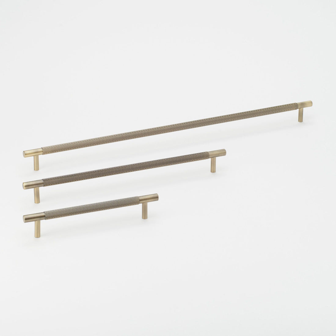 Linear Knurled Cabinet Pull