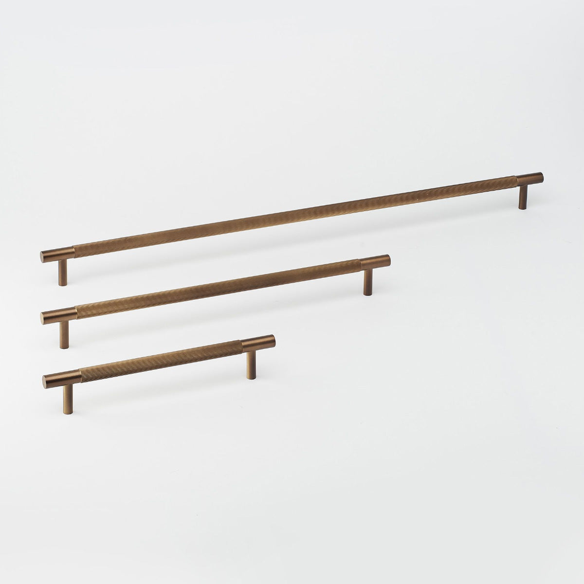 Linear Knurled Cabinet Pull