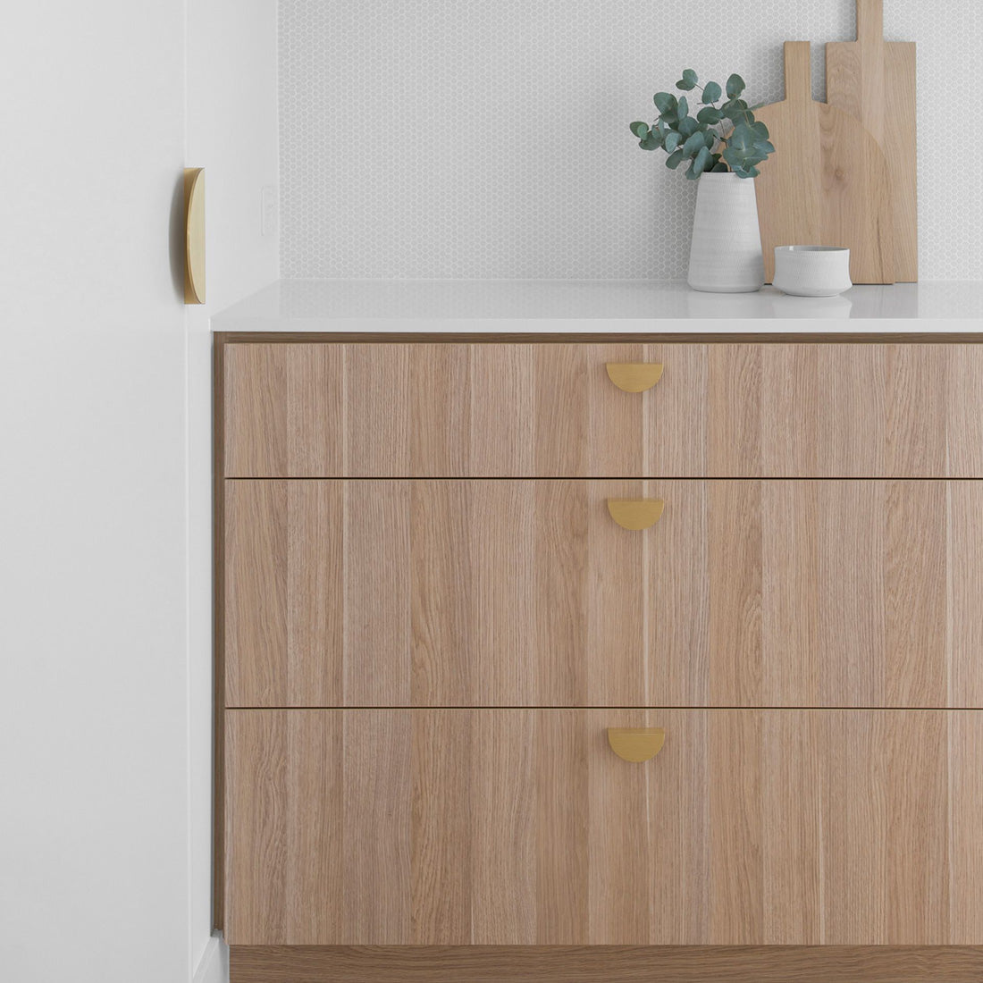 Luna Half Moon Cabinet Pull