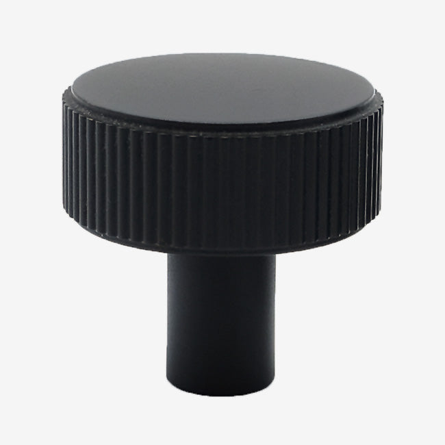 Ribbed Cabinet Knob