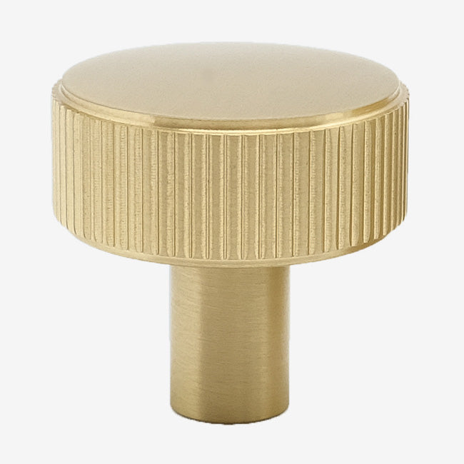 Ribbed Cabinet Knob