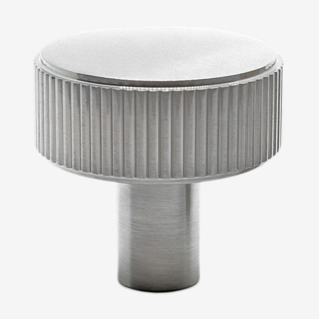 Ribbed Cabinet Knob