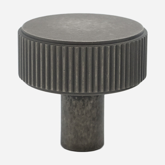 Ribbed Cabinet Knob