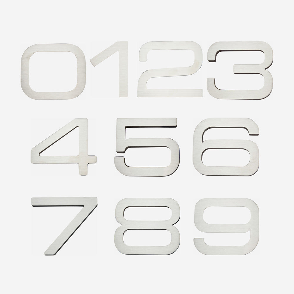 Paragon House Numbers