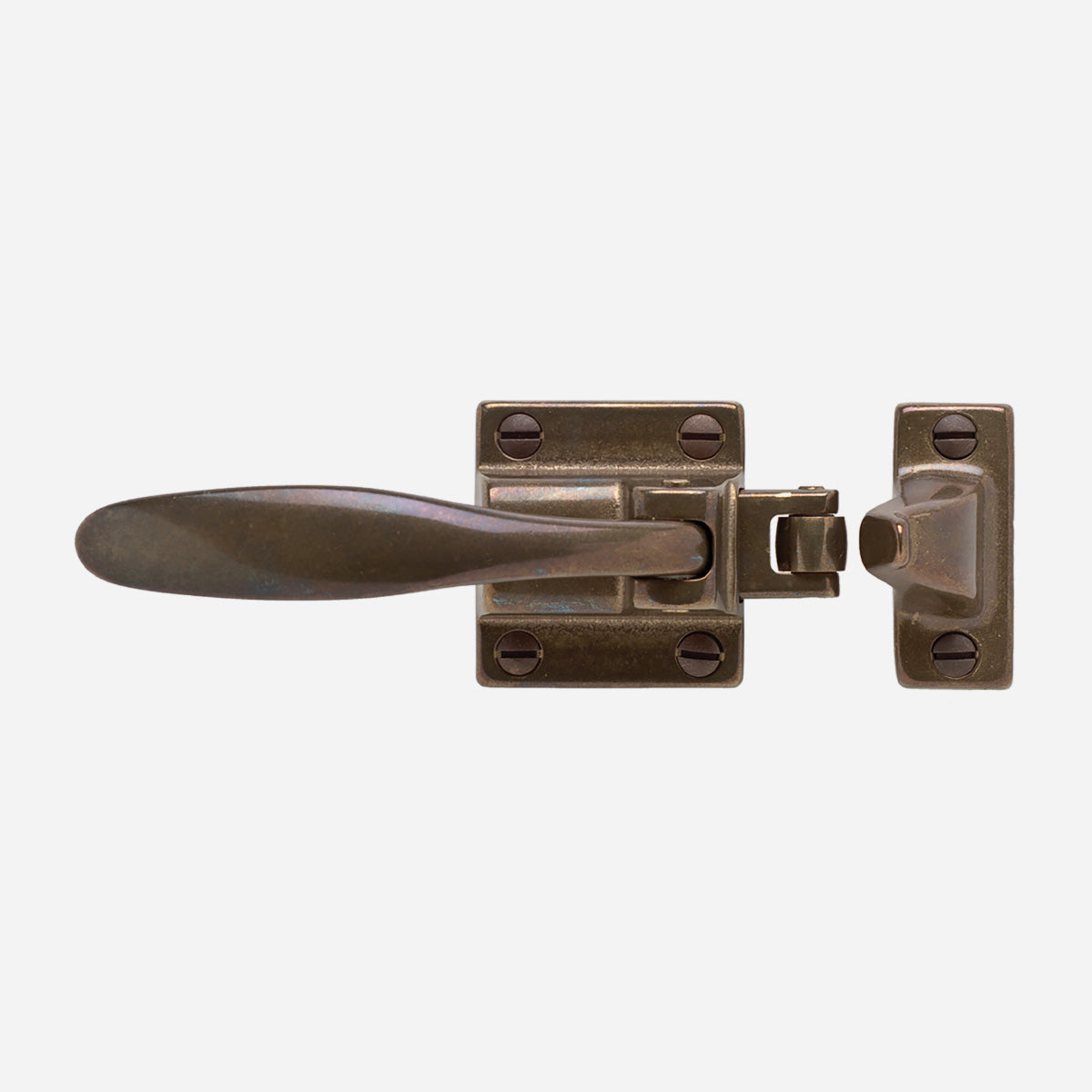 Solid Bronze Oversized Cabinet Latch