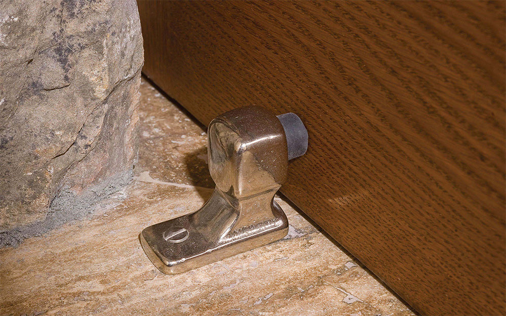 Solid Bronze Floor Door Stop