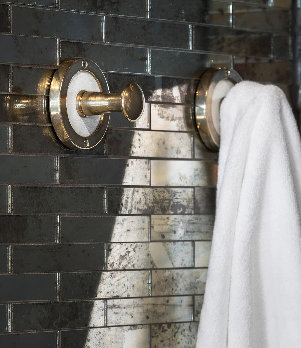 Peg Leather Robe Hook