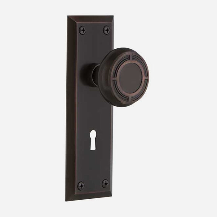 Mission Door Knob Set