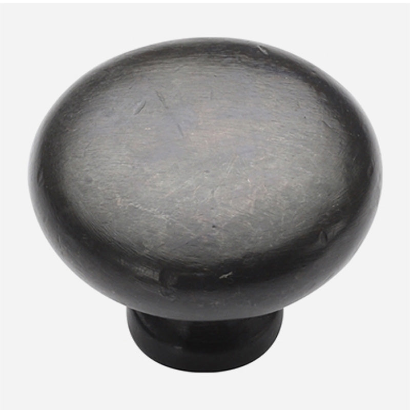 Solid Bronze Round Cabinet Knob
