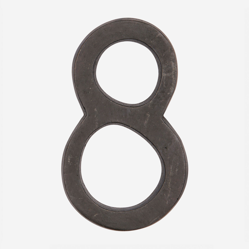 Solid Bronze Traditional House Numbers