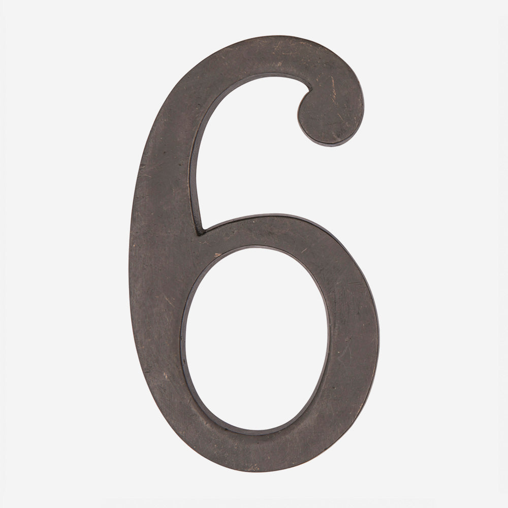 Solid Bronze Traditional House Numbers