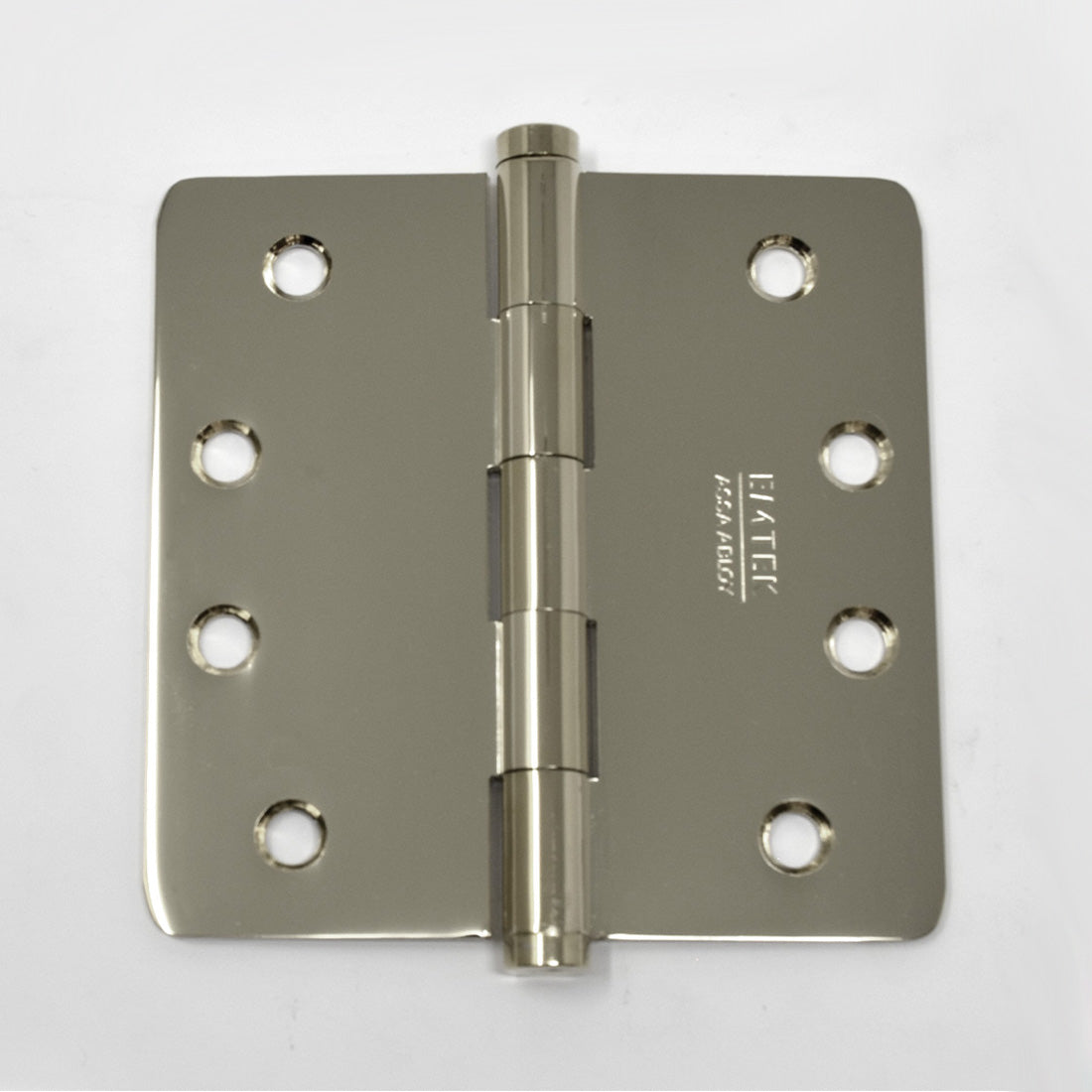 Steel Residential 1/4" Radius Corner Hinge (Pair)