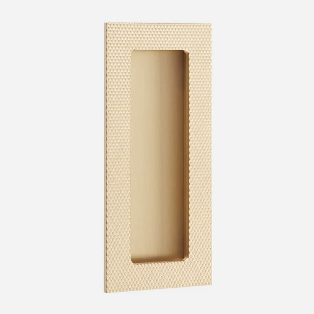 Knurled Flush Pull