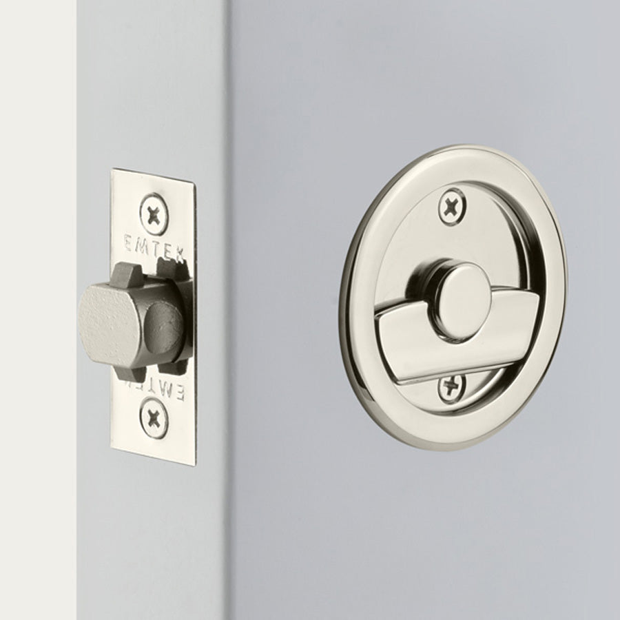 Rolando Round Pocket Door Lock