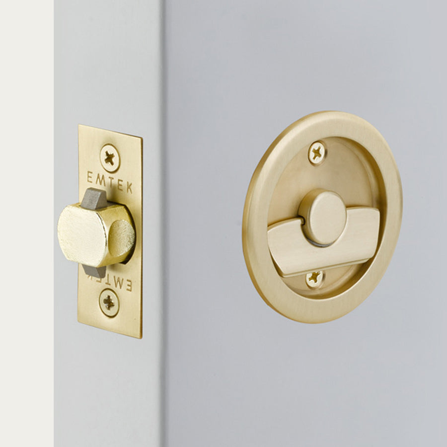 Rolando Round Pocket Door Lock