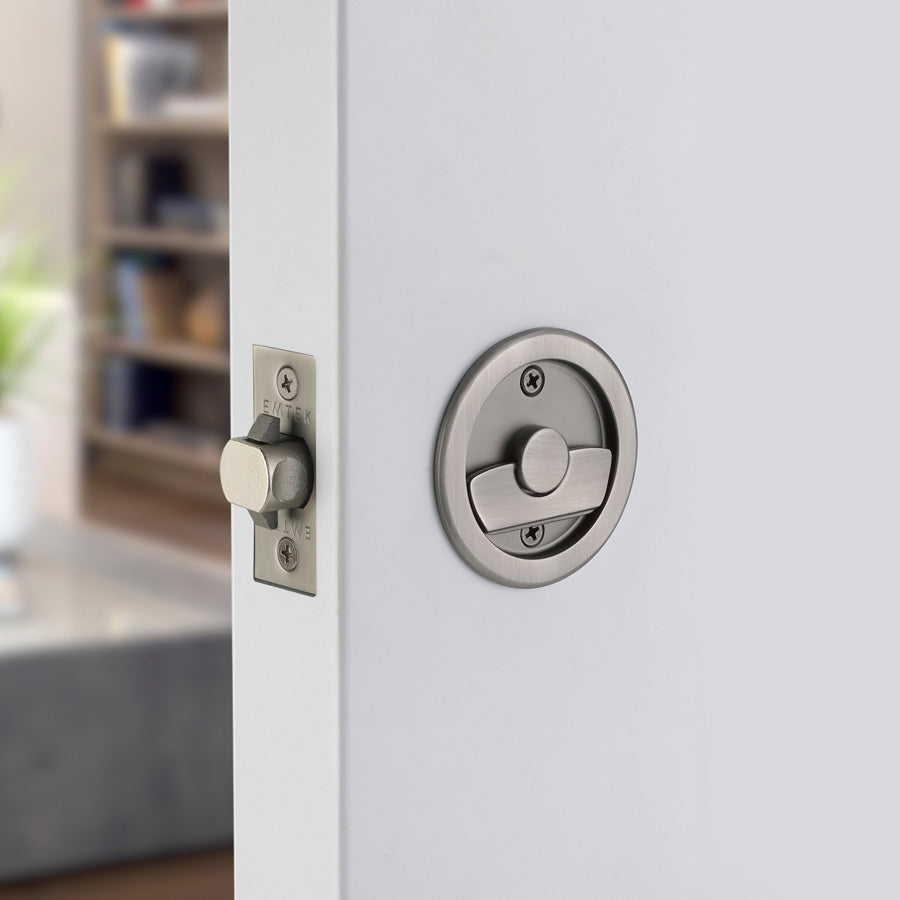 Rolando Round Pocket Door Lock