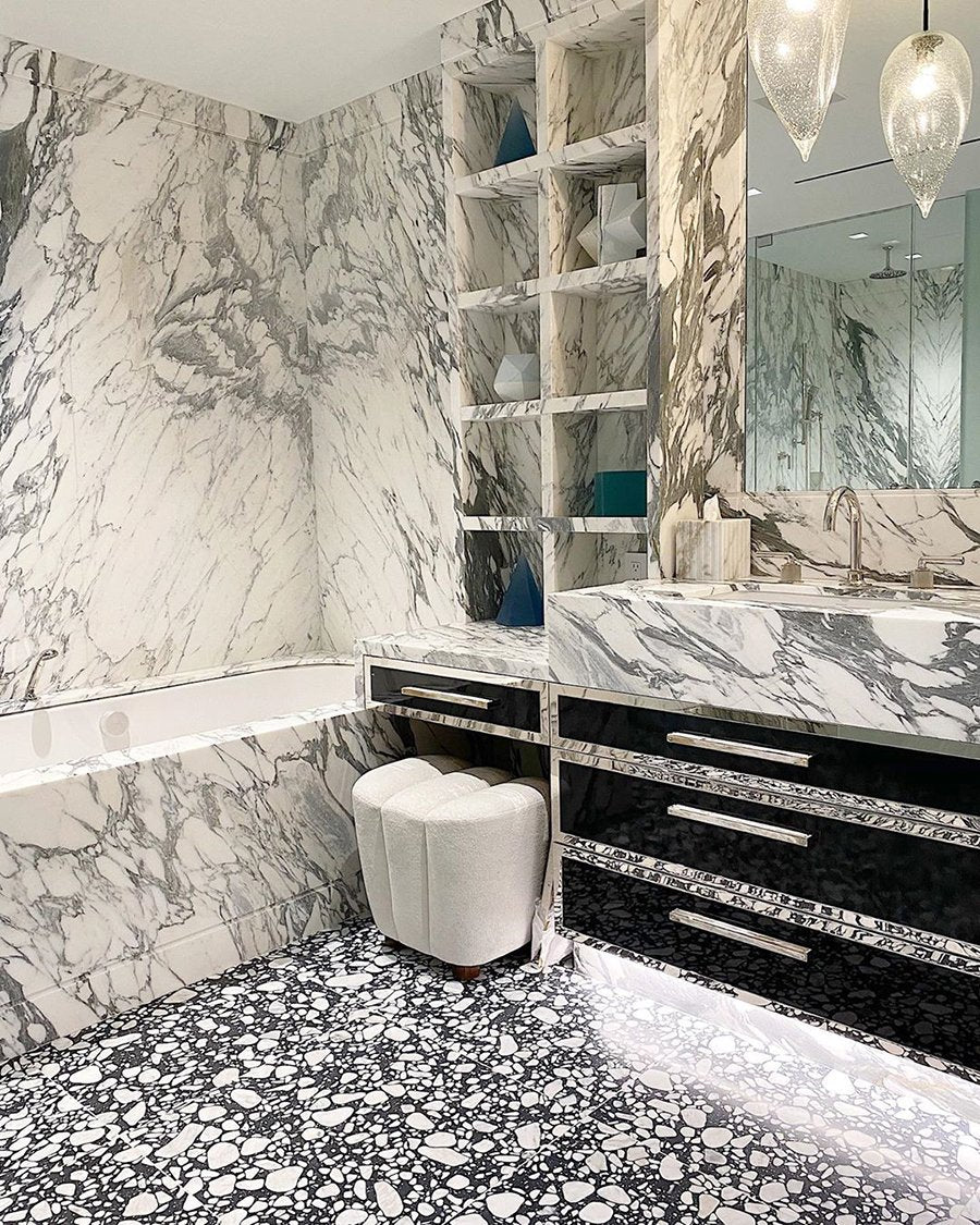 Langston Horn Inlay Cabinet Pull