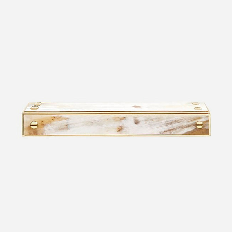 Langston Horn Inlay Cabinet Pull