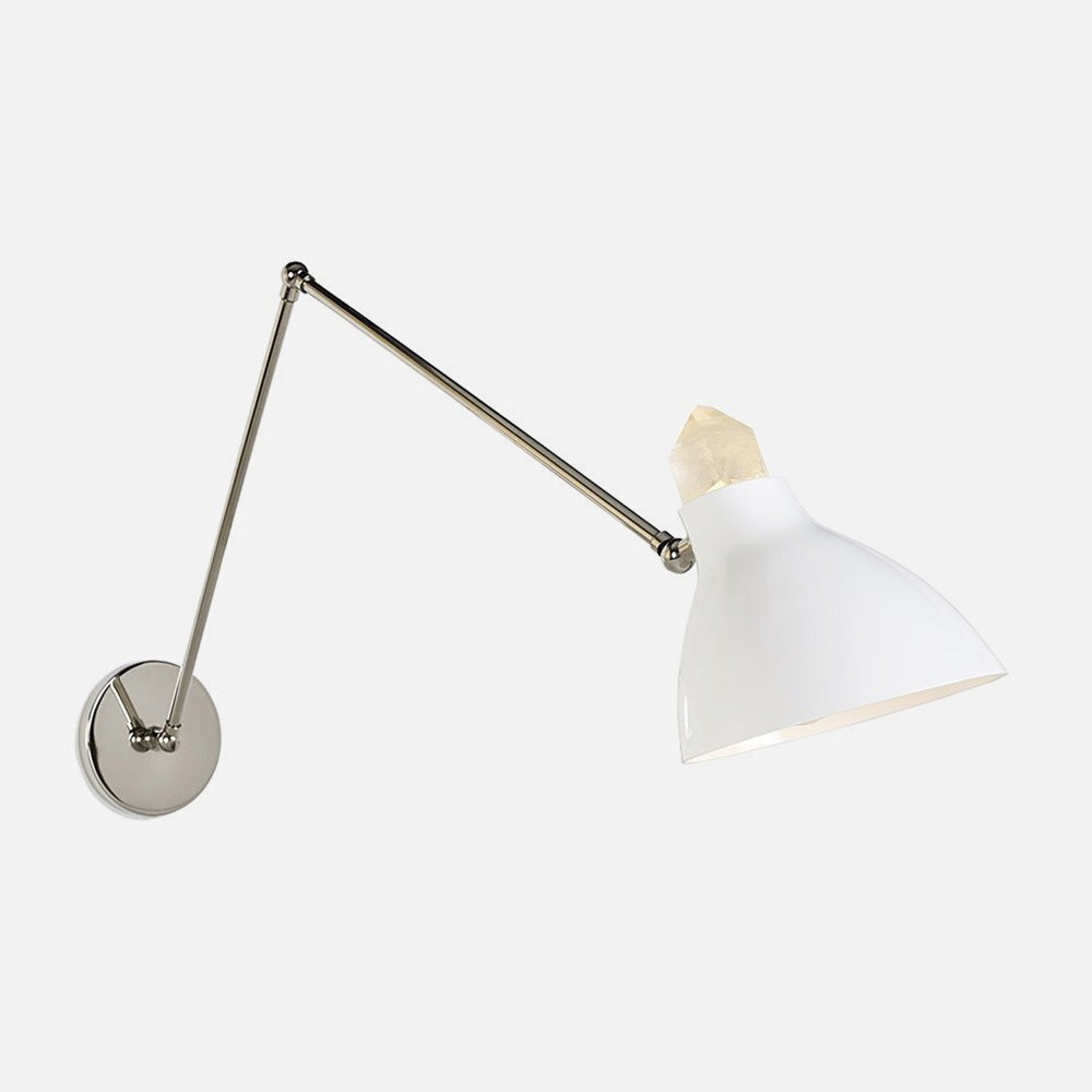 Max Long Crystal Sconce