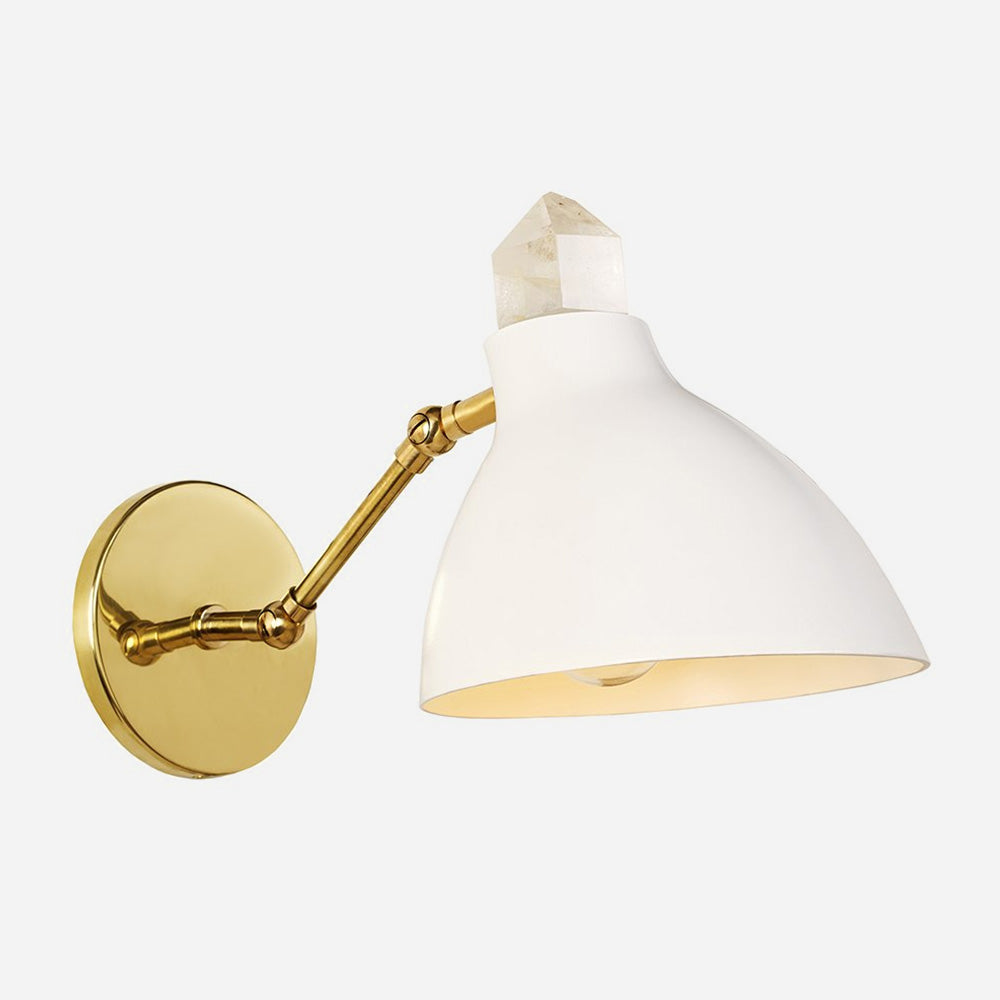 Max Short Crystal Sconce