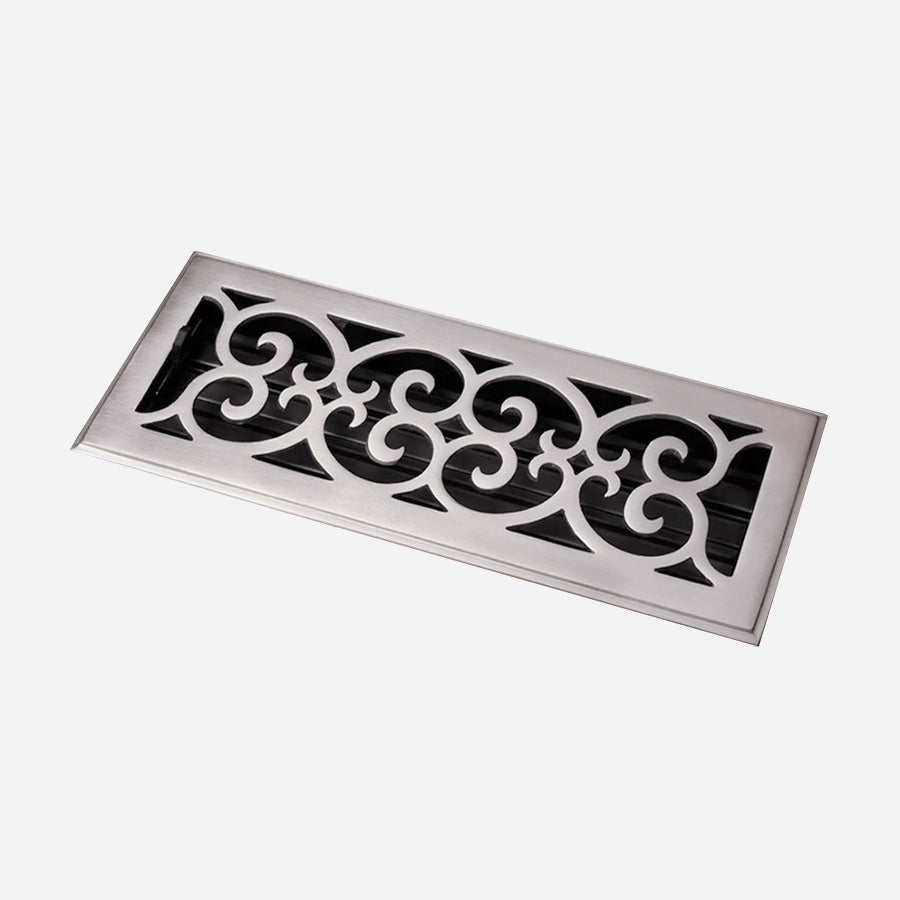 Scroll Brass Vent Cover