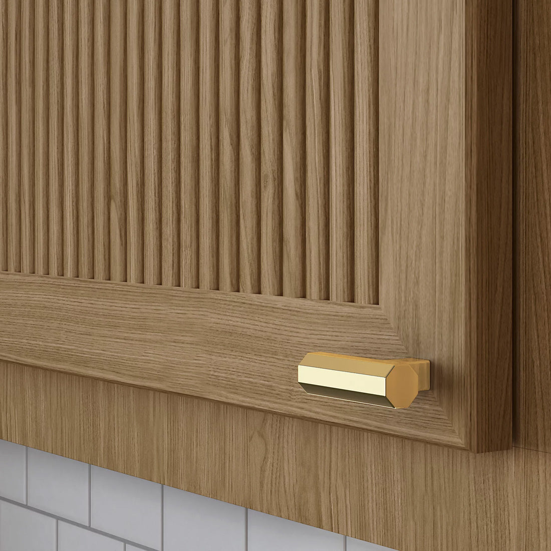 Octagonal Cabinet Knob