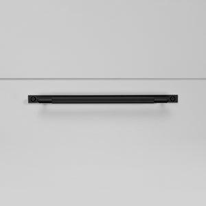 Linear Knurled Bar Cabinet Pull and Backplate