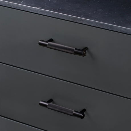 Cross Knurled Cabinet Pull