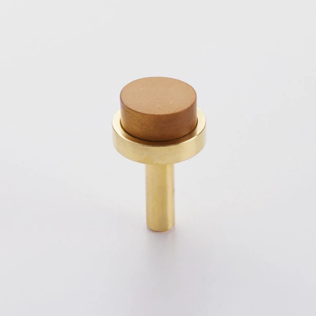 Hardwood Contemporary Cabinet Knob