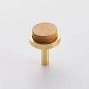 Hardwood Contemporary Cabinet Knob