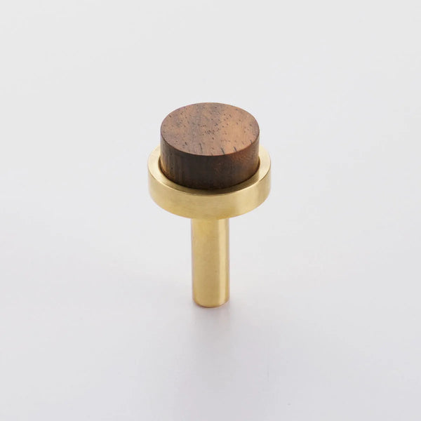 Hardwood Contemporary Cabinet Knob