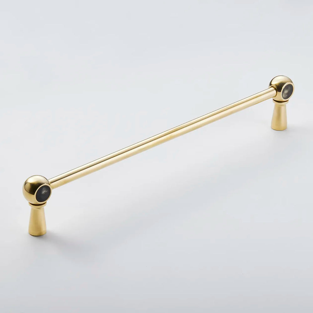 Beaded Horn Cabinet Pull