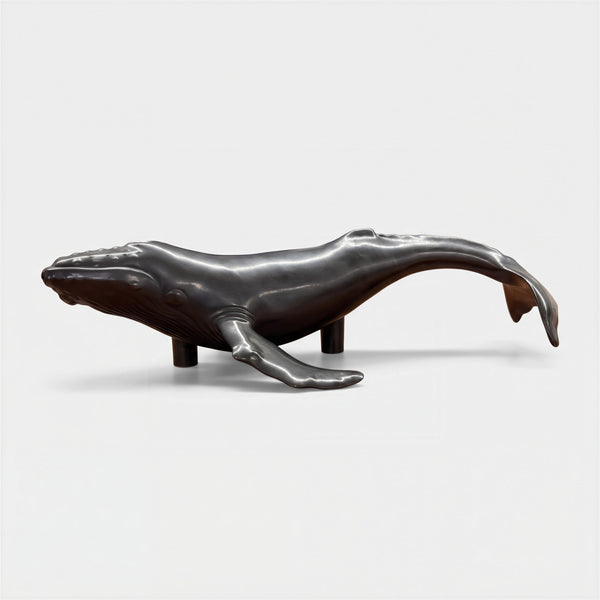 Humpback whale door pull