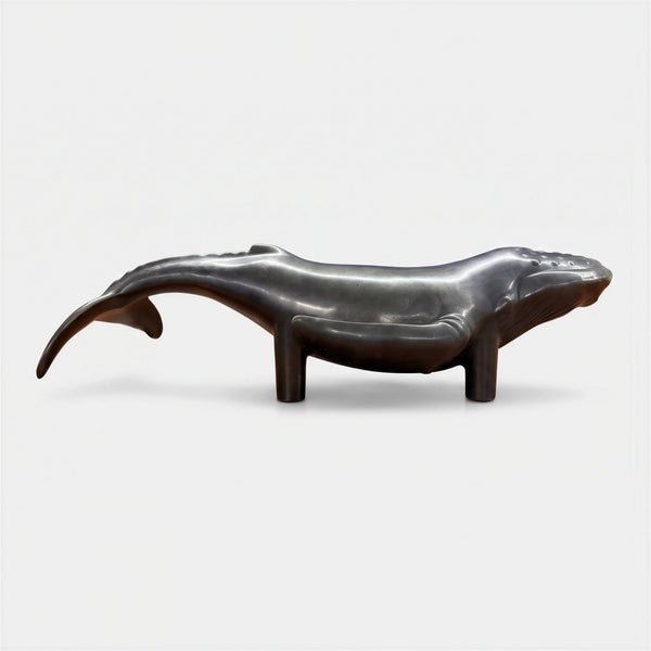 Humpback whale door pull