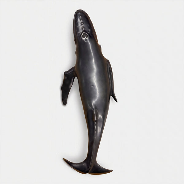 Humpback whale door pull