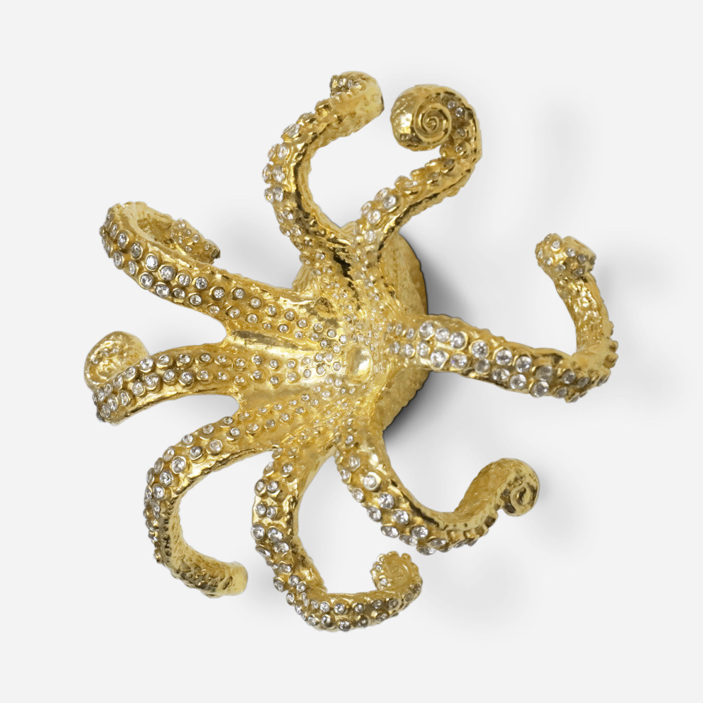 Octo I Cubic Zirconia Cabinet Pull