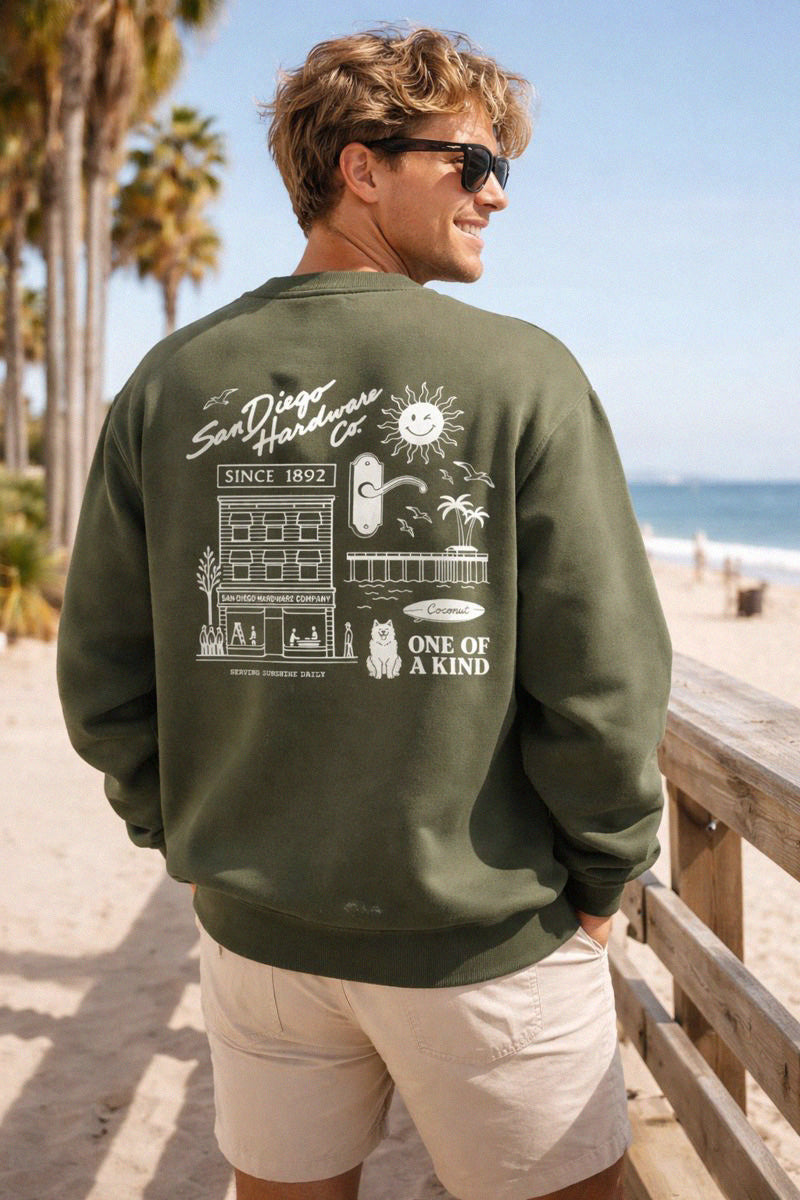 San Diego Hardware Fleece Sweatshirt