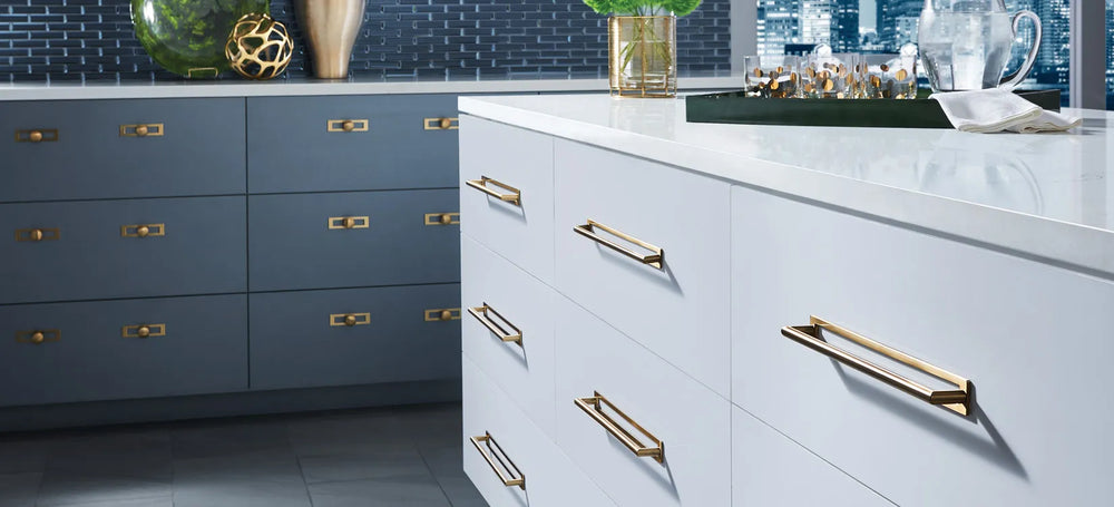 Kinney Cabinet Pull and Hollin Backplate