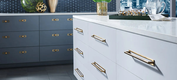 Kinney Cabinet Pull and Hollin Backplate