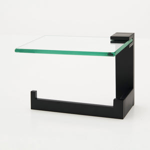 Linear Toilet Paper Holder with Shelf