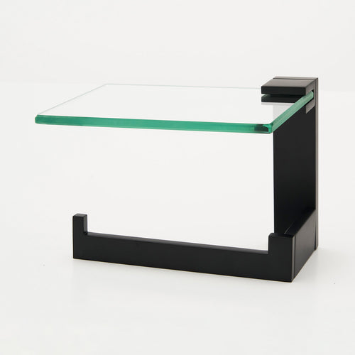 Linear Toilet Paper Holder with Shelf