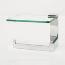 Linear Toilet Paper Holder with Shelf