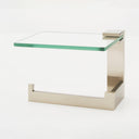 Linear Toilet Paper Holder with Shelf