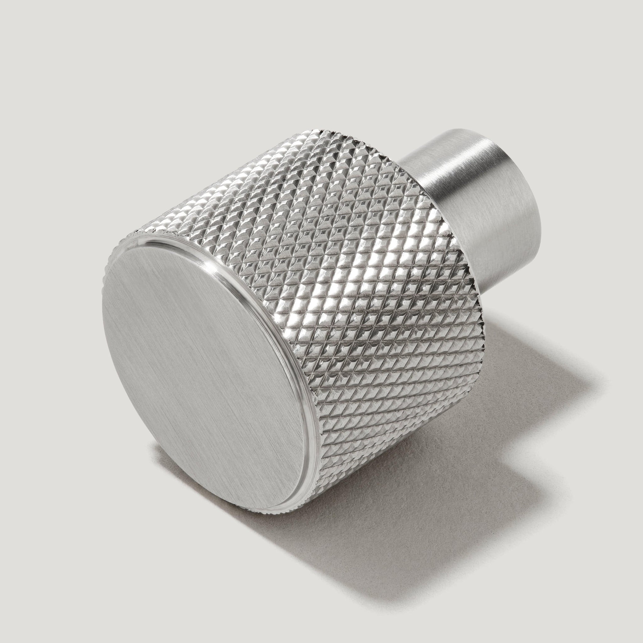 Revill Knurled Button Cabinet Knob