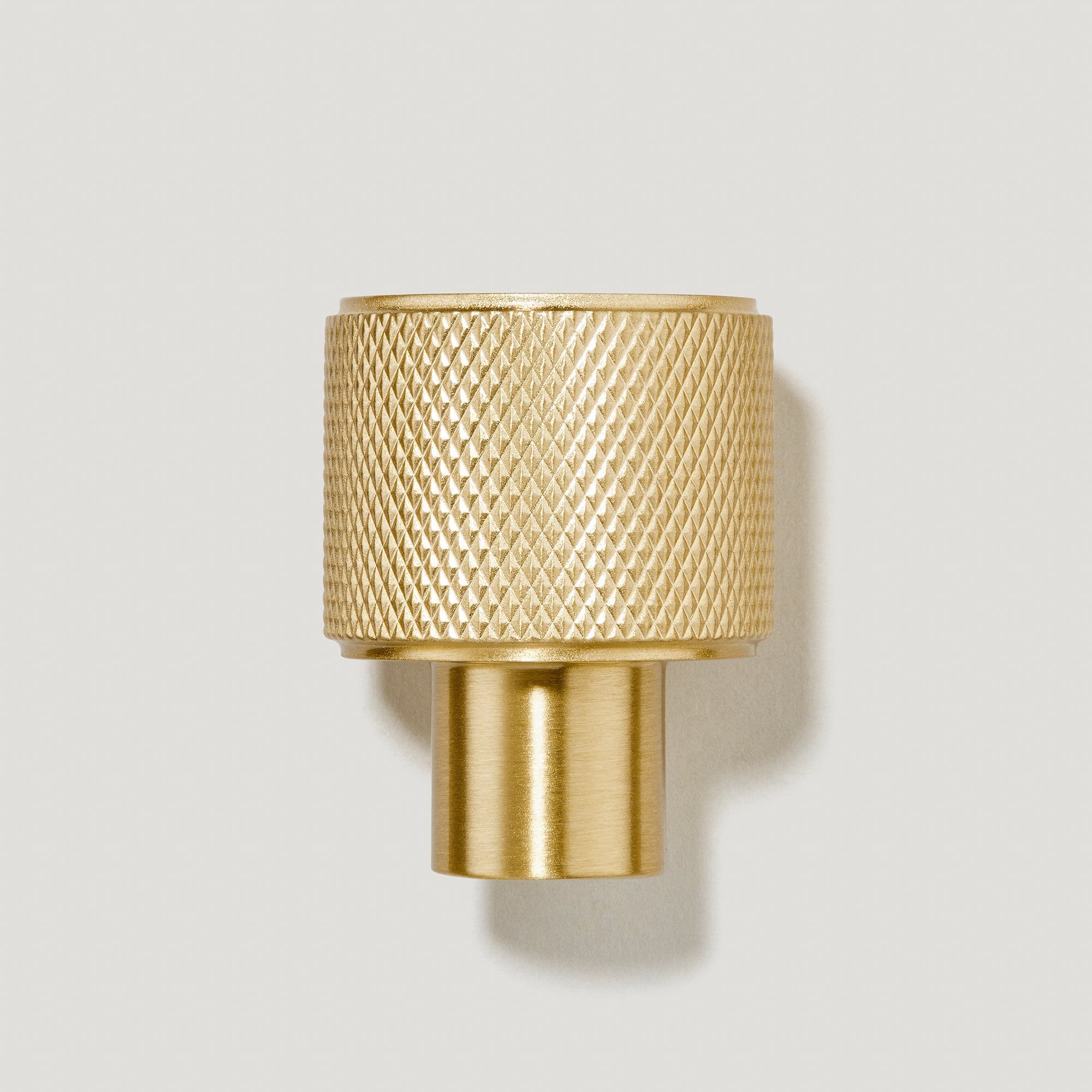 Revill Knurled Button Cabinet Knob