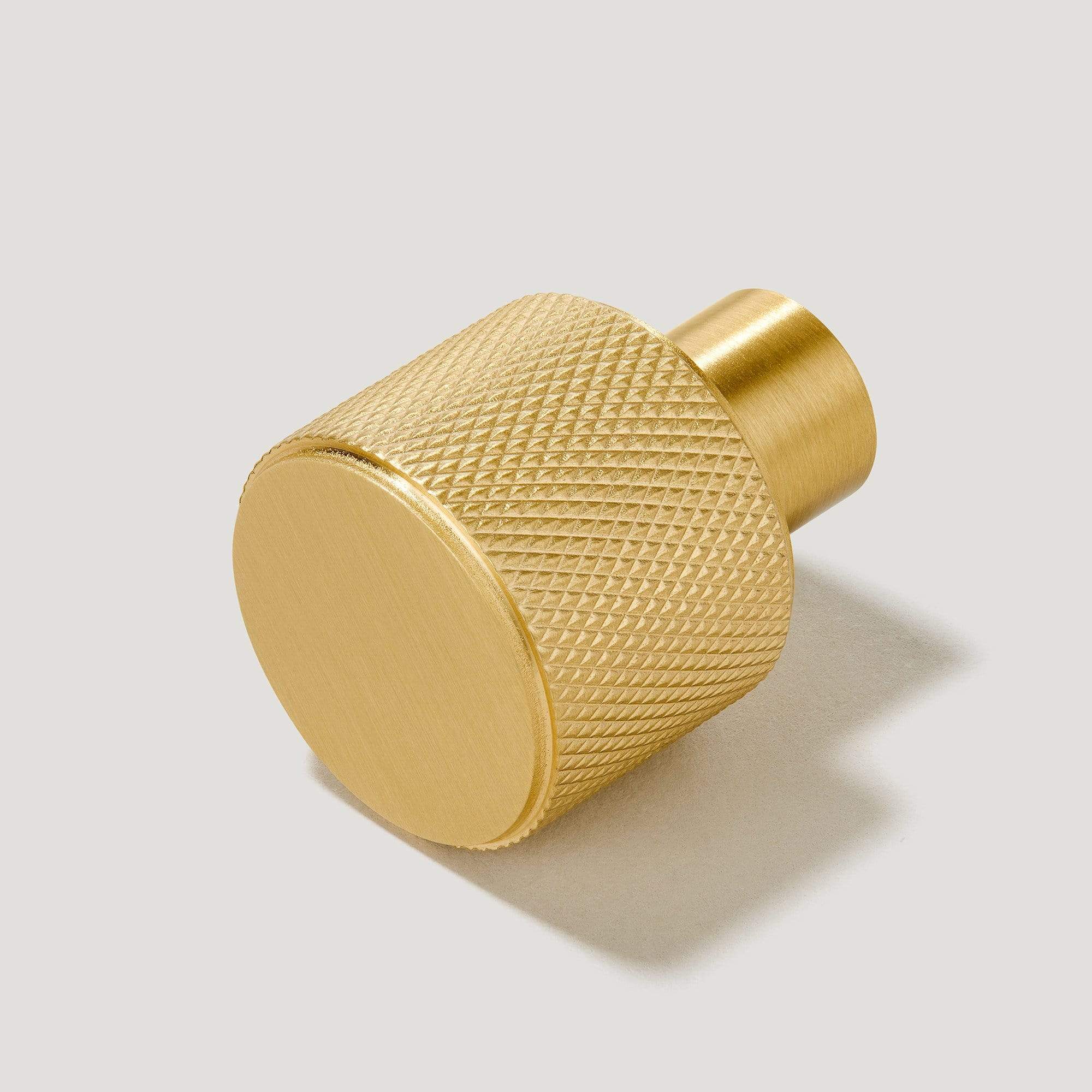 Revill Knurled Button Cabinet Knob