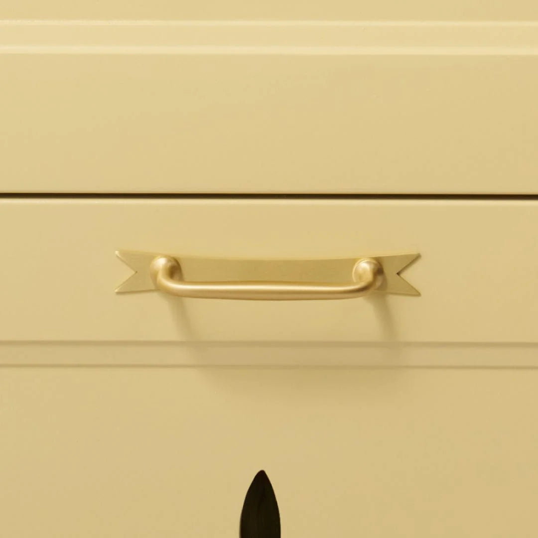 Grayson Cabinet Pull and Ribbon Backplate