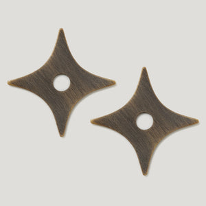 Ada Star Cabinet Pull Backplates
