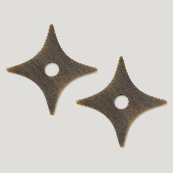Ada Star Cabinet Pull Backplates