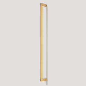 Becker Grooved D-Bar Cabinet Pull